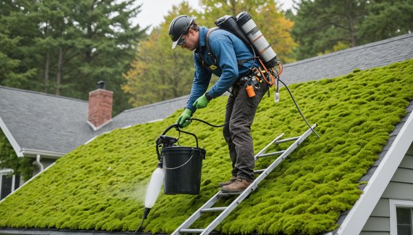Comment Appliquer un Antimousse sur Votre Toiture ? Conseils Pratiques et Précautions